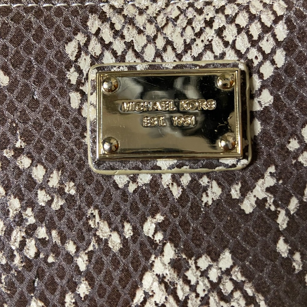 Michael Kors Snakeskin Wristlet - Picture 2 of 7